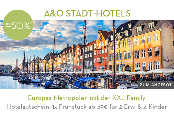 A&O Hostels direkt in der Stadt