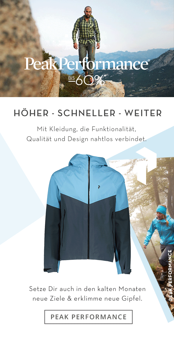 Peak Performance bis -60%*