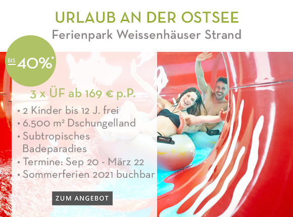 Urlaub an der Ostsee - Ferienpark Weissenhäuser Strand