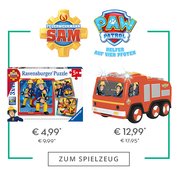 Feuerwehrmann Sam & Paw Patrol
