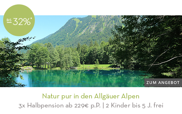 Natur pur in den Allgäuer Alpen