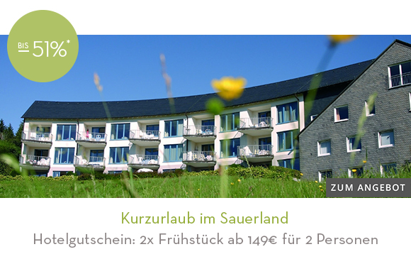 Kurzurlaub im Sauerland