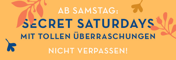 Secret Saturday - sei gespannt!