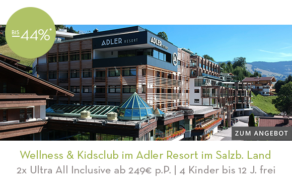Wellness & Kidsclub im Adler Resort im Salzb. Land