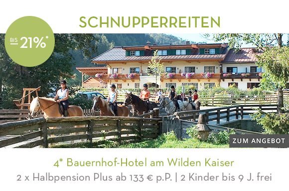 4* Bauernhof-Hotel am Wilden Kaiser