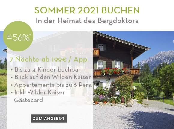 Appartements beim Bergdoktor in Ellmau