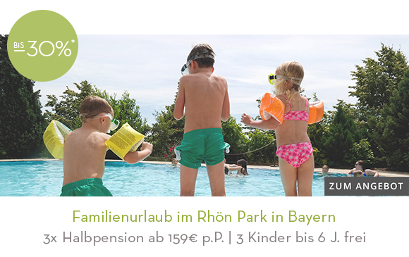 Familienurlaub im Rhön Park in Bayern