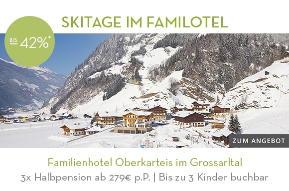 Familienhotel Oberkarteis im Grossarltal