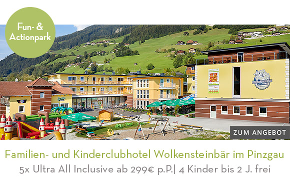 Familien- und Kinderclubhotel Wolkensteinbär powered by Magic Mountains im Pinzgau