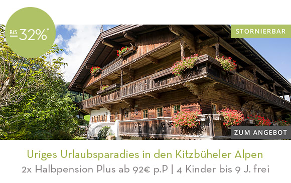 Uriges Urlaubsparadies in den Kitzbüheler Alpen
