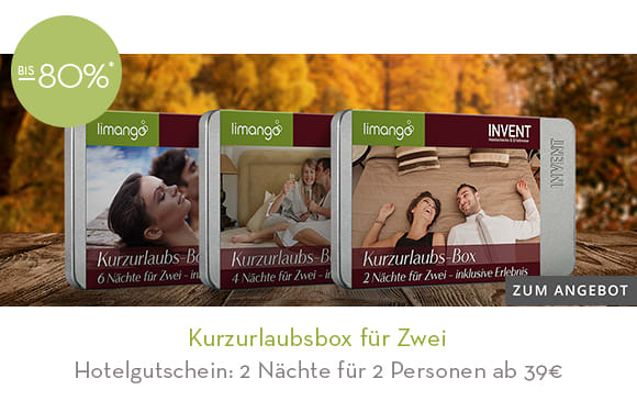 Kurzurlaubsbox für Zwei