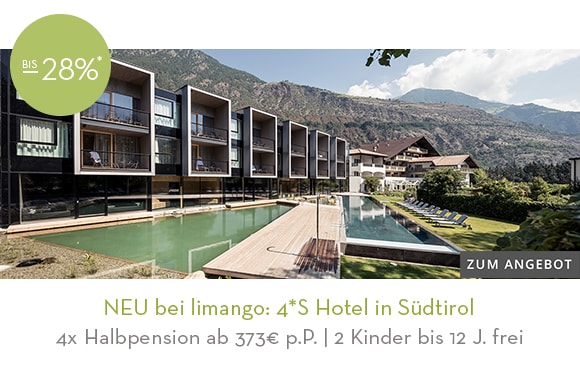 14_NEU bei limango: 4*S Hotel zum Wandern & Biken in Suedtirol. Hier klicken!