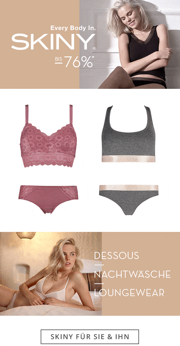 Skiny Damen und Herren