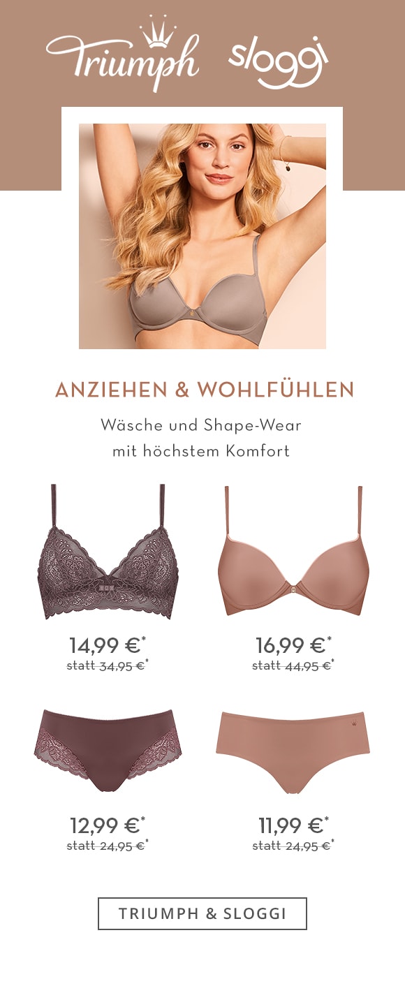 Triumph und Sloggi
