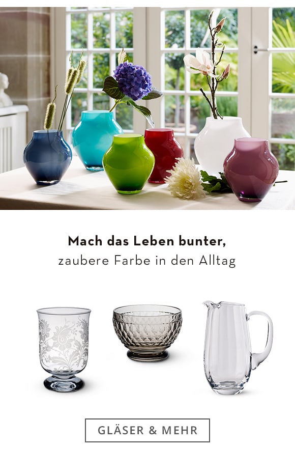 Villeroy und Boch Vasen und Gläser