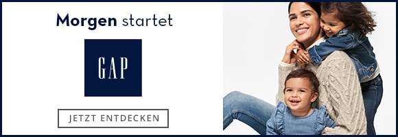Morgen startet Gap.