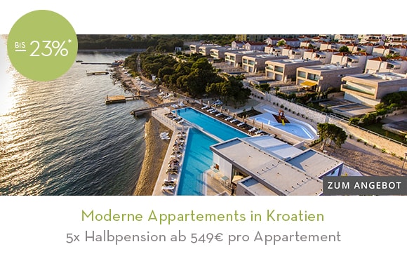 11_Moderne Appartements in Kroatien. Hier klicken!