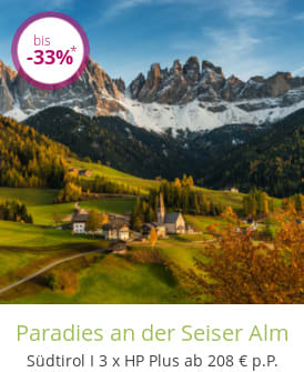 Paradies an der Seiser Alm