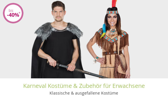 Karneval Kostüme & Zubehör für Erwachsene