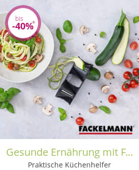 Gesunde Ernährung mit Fackelmann & FMprofessional