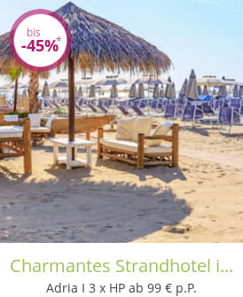 Charmantes Strandhotel in Cesenatico
