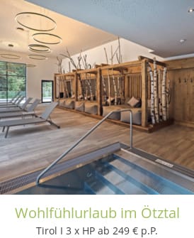 Wohlfühlurlaub im Ötztal