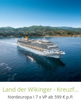 Land der Wikinger - Kreuzfahrt
