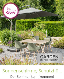 Sonnenschirme, Schutzhüllen & Co.