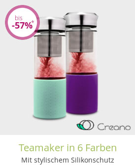 Teamaker in 6 Farben