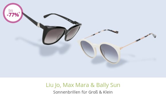 Liu Jo, Max Mara & Bally Sun