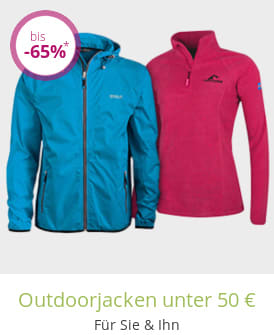 Outdoorjacken unter 50 €