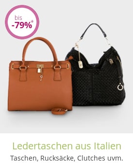 Ledertaschen aus Italien