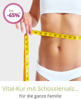 Vital-Kur mit Schüsslersalzen