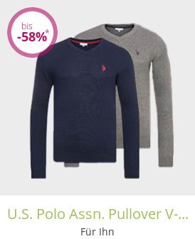 U.S. Polo Assn. Pullover V-Neck & Zip Troyer