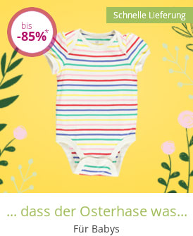 ... dass der Osterhase was zu verstecken hat