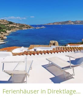 Ferienhäuser in Direktlage am Meer