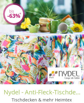 Nydel - Anti-Fleck-Tischdecken & mehr