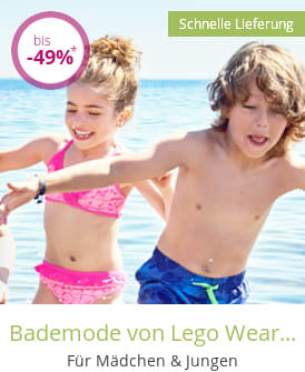 Bademode von Lego Wear, Sanetta & mehr