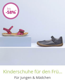 Kinderschuhe für den Frühling