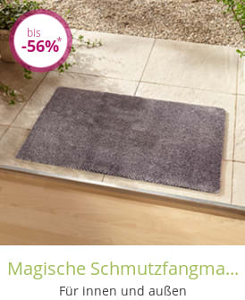 Magische Schmutzfangmatte