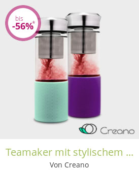 Teamaker mit stylischem Silikonschutz