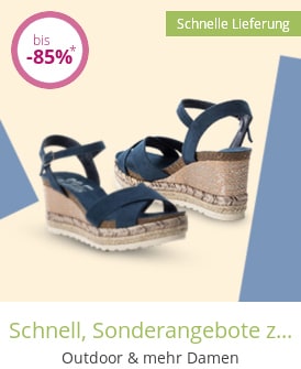 Schnell, Sonderangebote zum Weglaufen