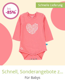 Schnell, Sonderangebote zum Weglaufen