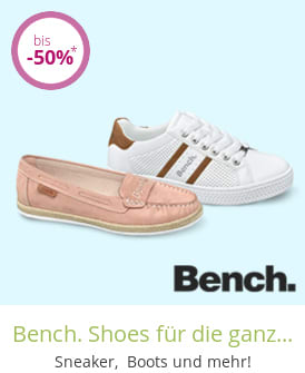 Bench. Shoes für die ganze Familie