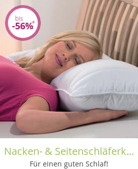 Nacken- & Seitenschläferkissen