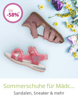 Sommerschuhe für Mädchen