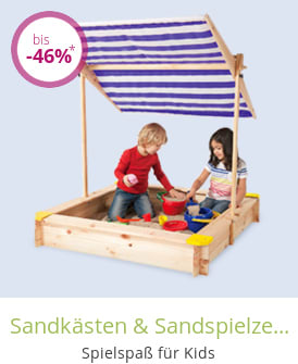 Sandkästen & Sandspielzeug
