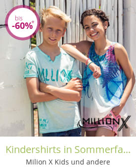 Kindershirts in Sommerfarben