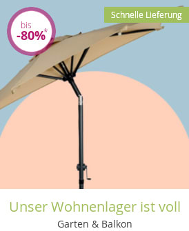 Unser Wohnenlager ist voll