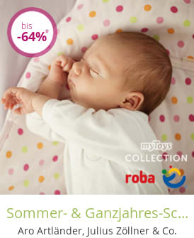 Sommer- & Ganzjahres-Schlafsäcke für Babys